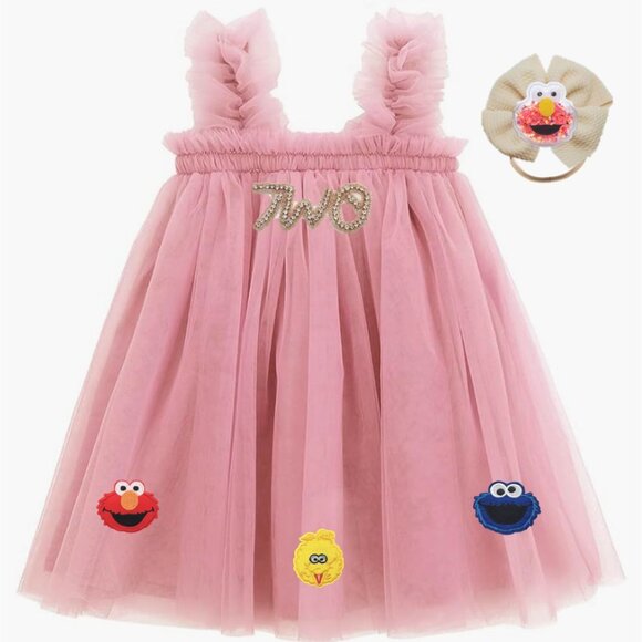 elmo birthday dress Elmo Tutu Set | Girl Elmo Outfit main image 0